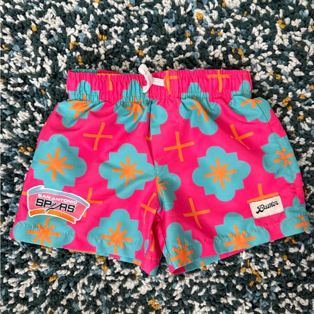 San Antonio Spurs Toddler Swim Trunks